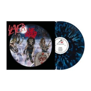 Slayer - Live Undead (Blue/White/Black Splat i gruppen VINYL / Metal hos Bengans Skivbutik AB (4055708)