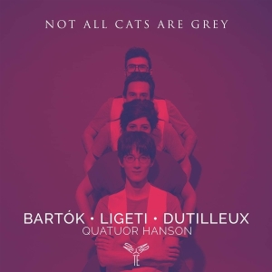 Quatuor Hanson - Not All Cats Are Grey At Night i gruppen CD / Klassisk,Annet hos Bengans Skivbutik AB (4056011)