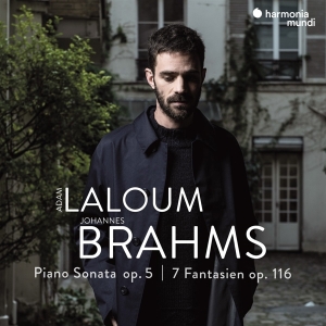 Adam Laloum - Brahms Piano Sonata Op. 5 / 7 Fantasien Op. 116 i gruppen CD / Klassisk,Annet hos Bengans Skivbutik AB (4056016)