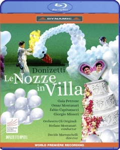 Donizetti Gaetano - Le Nozze In Villa (Bluray) i gruppen Musikk / Musikkk Blu-Ray / Klassisk hos Bengans Skivbutik AB (4058521)