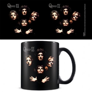 Queen - Queen (Queen II) Black Mug i gruppen CDON - Exporterade Artiklar_Manuellt / Merch_CDON_exporterade hos Bengans Skivbutik AB (4063701)