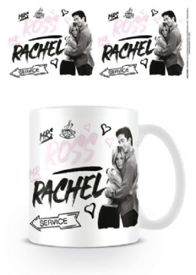 Friends - Friends (Mrs Ross Mr Rachel) Mug i gruppen CDON - Exporterade Artiklar_Manuellt / Muggar_CDON_Exporterade hos Bengans Skivbutik AB (4063708)