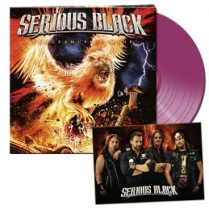 Serious Black - Vengeance Is Mine (Clear Violett Vi i gruppen VINYL / Metal/ Heavy metal hos Bengans Skivbutik AB (4065249)