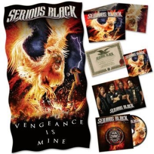 Serious Black - Vengeance Is Mine (Limited Boxset) i gruppen CD / Metal/ Heavy metal hos Bengans Skivbutik AB (4065270)