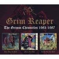 Grim Reaper - Grimm Chronicles 1983-1987 (3 Cd) i gruppen CD / Metal hos Bengans Skivbutik AB (4065729)