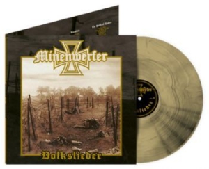 Minenwerfer - Volkslieder (Gold Marbled Vinyl Lp) i gruppen VINYL / Metal/ Heavy metal hos Bengans Skivbutik AB (4066392)