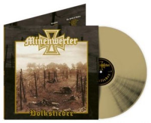 Minenwerfer - Volkslieder (Gold Vinyl Lp) i gruppen VINYL / Metal/ Heavy metal hos Bengans Skivbutik AB (4066393)