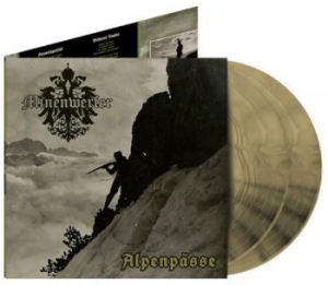 Minenwerfer - Alpenpässe (Gold Marbled Vinyl 2 Lp i gruppen VINYL / Metal hos Bengans Skivbutik AB (4066395)