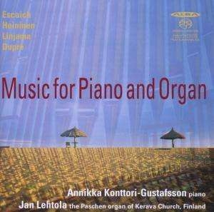 Various - Music For Piano And Organ i gruppen Musikk / SACD / Klassisk hos Bengans Skivbutik AB (4066469)