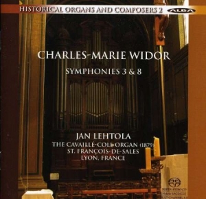 Charles-Marie Widor - Organ Symphonies Nos. 3 & 8 i gruppen Musikk / SACD / Klassisk hos Bengans Skivbutik AB (4066902)