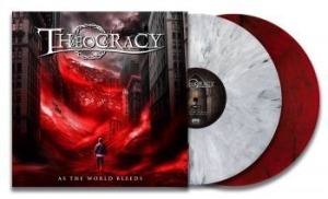 Theocracy - As The World Bleeds (2 Lp White/Bla i gruppen VINYL / Metal hos Bengans Skivbutik AB (4068460)