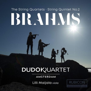 Dudok Quartet Amsterdam - Brahms: Streichquartette 1-3/Streichquintett 2 i gruppen CD / Klassisk,Annet hos Bengans Skivbutik AB (4068819)