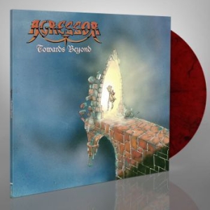 Agressor - Towards Beyond (Red/Black Marbled V i gruppen VINYL / Metal/ Heavy metal hos Bengans Skivbutik AB (4069336)