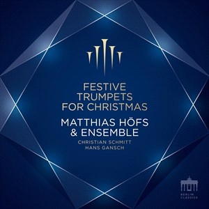 Tomaso Giovanni Albinoni George Fr - Festive Trumpets For Christmas i gruppen CD / JuleMusikkk,Klassisk hos Bengans Skivbutik AB (4071347)