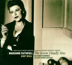 Faithfull Marianne Radio Symphony Orchestra Vienna - Kurt Weill: The Seven Deadly Sins i gruppen 2500 LP hos Bengans Skivbutik AB (4073037)