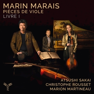 Atsushi Sakai - Marais Pieces De Viole Vol.1 i gruppen CD / Klassisk,Annet hos Bengans Skivbutik AB (4073047)