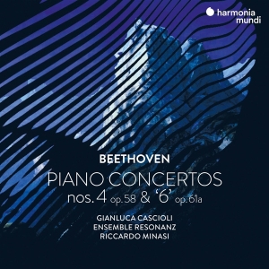 Cascialo Gianluca / Ensemble Resonanz / Minasi - Beethoven Piano Concertos Nos.4 Op.58 & 6 Op.61A i gruppen CD / Klassisk,Annet hos Bengans Skivbutik AB (4073061)