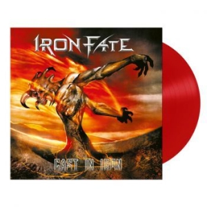 Iron Fate - Cast In Iron (Red Vinyl Lp) i gruppen VINYL / Metal/ Heavy metal hos Bengans Skivbutik AB (4073230)