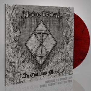 Nocturnal Graves - An Outlaw's Stand (Dracula Red Viny i gruppen VINYL / Metal/ Heavy metal hos Bengans Skivbutik AB (4073367)