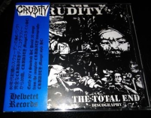 Crudity - Total End The - Discography i gruppen CD / Pop-Rock,Svensk Musikkk hos Bengans Skivbutik AB (4073414)