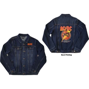 Ac/Dc - About To Rock Uni Denim Jacket: i gruppen MERCH / Minsishops-merch / Ac/Dc hos Bengans Skivbutik AB (4073818r)