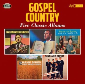 Country Gospel - Five Classic Album - Various Artists i gruppen CD / Country hos Bengans Skivbutik AB (4073879)