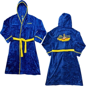 The Beatles - Yellow Submarine Uni Navy Bath Robe: S i gruppen MERCHANDISE / Merch / Pop-Rock hos Bengans Skivbutik AB (4074186r)