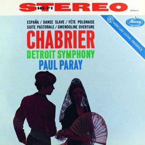 Detroit Symphony Orchestra Paul Pa - The Music Of Chabrier i gruppen VINYL / Klassisk hos Bengans Skivbutik AB (4076754)