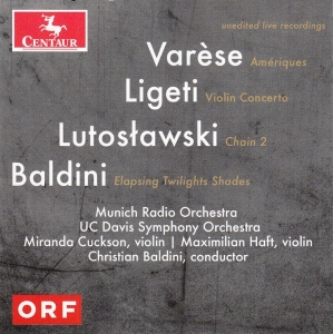 Christian Baldini - Varese, Ligeti, Lutoslawski, And Baldini i gruppen CD / Klassisk,Annet hos Bengans Skivbutik AB (4078193)