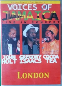 Holt John / Gregory Isaacs / Cocoa - Voices Of Jamaica - Live In Concert i gruppen Musikkk-DVD & Bluray hos Bengans Skivbutik AB (4078345)