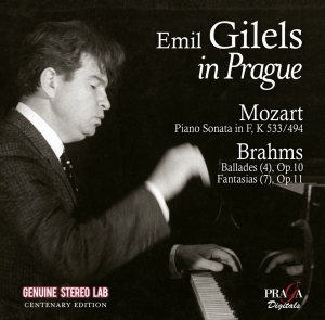 Gilels Emil - Emil Gilels In Prague i gruppen CD / Klassisk,Annet hos Bengans Skivbutik AB (4080401)