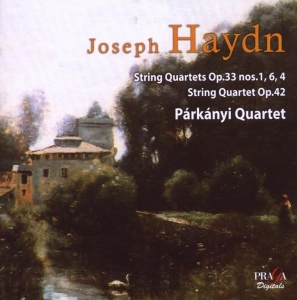 Parkanyi Quartet - String Quartet Op.33 i gruppen CD / Klassisk,Annet hos Bengans Skivbutik AB (4080414)