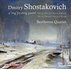 Shostakovich D. - String Quartets No.10,11, & 13 i gruppen CD / Klassisk,Annet hos Bengans Skivbutik AB (4080437)