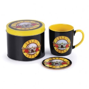 Guns N' Roses - Guns N' Roses (Bullet Logo) Mug & Coaste i gruppen CDON - Exporterade Artiklar_Manuellt / Merch_CDON_exporterade hos Bengans Skivbutik AB (4081905)