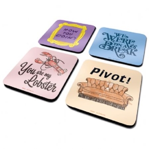 Friends - Friends (Quotes) 4 Coaster Set i gruppen MK Export CDON Merch hos Bengans Skivbutik AB (4082068)