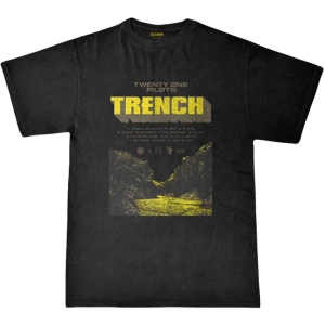 Twenty One Pilots - Trench Cliff Uni Bl T-Shirt i gruppen MERCHANDISE / T-shirt / Pop-Rock hos Bengans Skivbutik AB (4085517r)