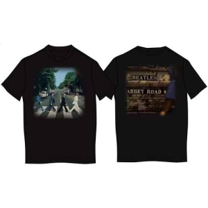 The Beatles - Vtge Abbey Road Uni Bl i gruppen MERCH / T-Shirt / Rockoff_Nya April24 hos Bengans Skivbutik AB (4085559r)