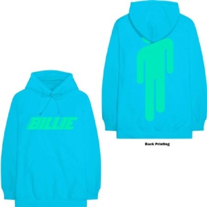 Billie Eilish - Unisex Pullover Hoodie: Logo & Blohsh (B i gruppen Minishops / Billie Eilish hos Bengans Skivbutik AB (4085599)