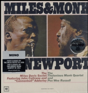 Miles Davis - Miles & Monk At Newport [Mono Vinyl] i gruppen Minishops / Miles Davis hos Bengans Skivbutik AB (4087146)