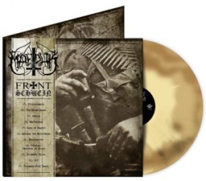 Marduk - Frontschwein (Bone Gold Vinyl Lp) i gruppen VINYL / Metal hos Bengans Skivbutik AB (4088174)