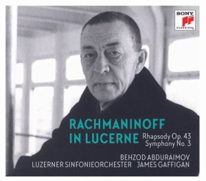 Abduraimov Behzod & Luzerner Sinfonieorchester - Rachmaninoff In Lucerne - Rhapsody On A Theme Of Paganini, Symphony No. 3 i gruppen CD / Klassisk,Annet hos Bengans Skivbutik AB (4088533)