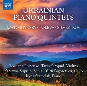 Lyatoshynsky Boris Poleva Victor - Ukrainian Piano Quintets i gruppen VI TIPSER / Julegavetips CD hos Bengans Skivbutik AB (4095208)