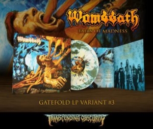 Wombbath - Tales Of Madness (Splatter Vinyl Lp i gruppen VINYL / Metal/ Heavy metal hos Bengans Skivbutik AB (4095867)