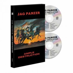 Jag Panzer - Ample Destruction (2 Cd Book) i gruppen CD / Metal/ Heavy metal hos Bengans Skivbutik AB (4095885)