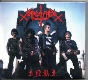 Sarcofago - I.N.R.I. Splicase + Poster i gruppen CD / Metal hos Bengans Skivbutik AB (4095948)