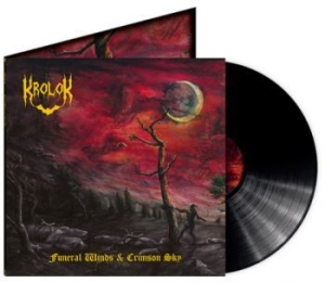 Krolok - Funeral Winds & Crimson Sky (Black i gruppen VINYL / Metal/ Heavy metal hos Bengans Skivbutik AB (4097480)