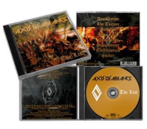 Axis Of Advance - List The i gruppen CD / Metal/ Heavy metal hos Bengans Skivbutik AB (4097508)