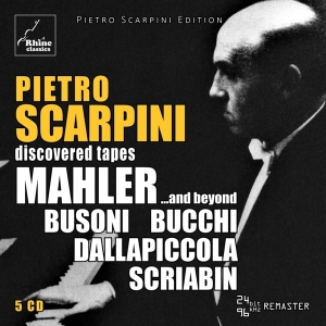 Pietro Scarpini - Mahler And Beyond (5Cd-Box) i gruppen CD / Klassisk,Annet hos Bengans Skivbutik AB (4097916)