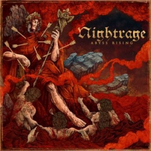 Nightrage - Abyss Rising i gruppen VINYL / Metal/ Heavy metal hos Bengans Skivbutik AB (4100160)