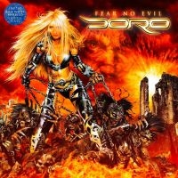 Doro - Fear No Evil (Blue/White Marbled Vi i gruppen VINYL / Metal hos Bengans Skivbutik AB (4100718)